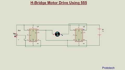 Hbridge: Proteus circuit simulation
