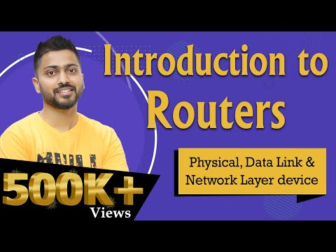 Lec-14: Routers in Computer Networks | Physical, data link and network layer