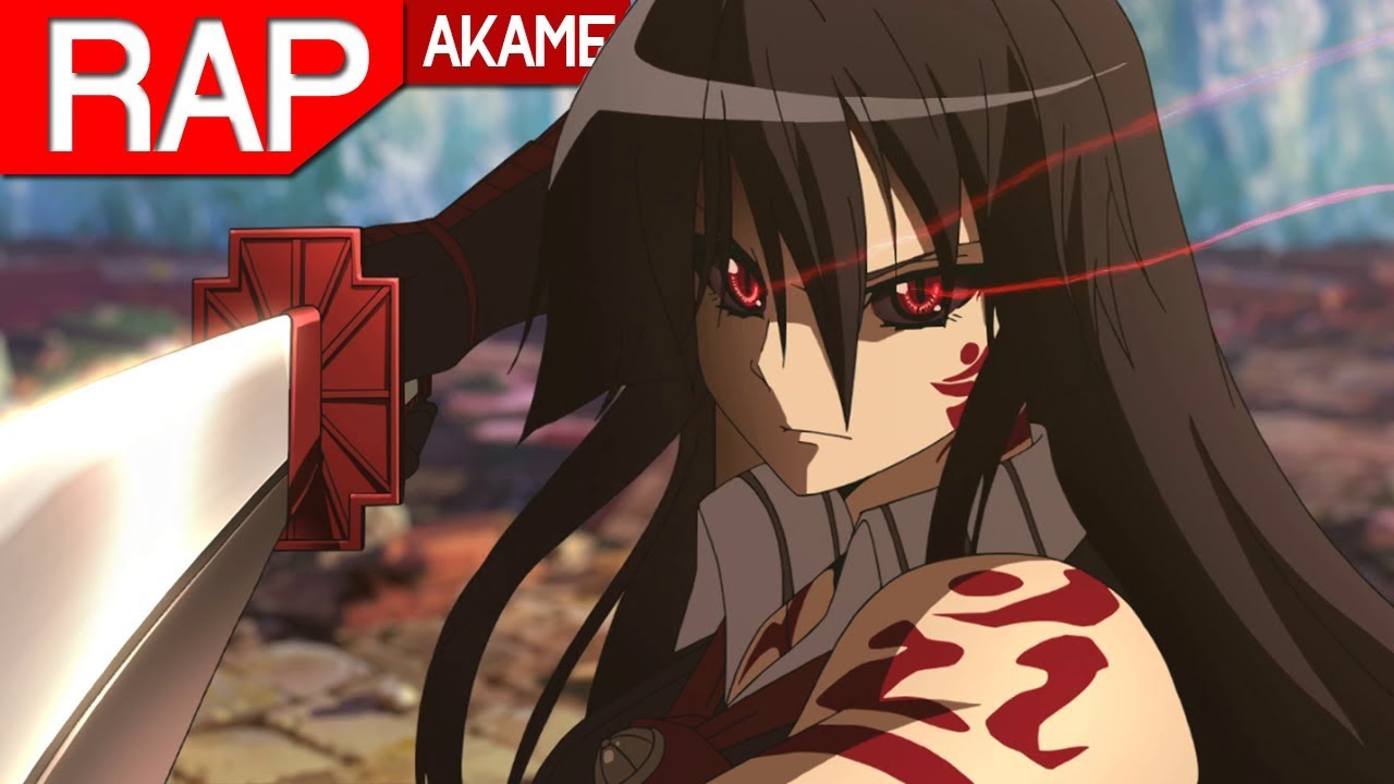 🔵 RAP de AKAME (Akame Ga Kill!) - ASESINA DE OJOS ROJOS | RapTributo 07