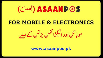 Asaan POS for Mobile and Electronics
