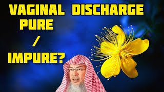 Have vaginal discharge but don't know if it's impure or continuous, what to do? Assim al hakeem Resimi