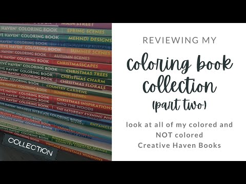 Coloring Book Collection Part 2 | Creative Haven Books