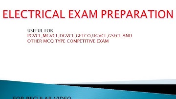 TRANSMISSION AND DISTRIBUTION IMPORTANT MCQ PART-1