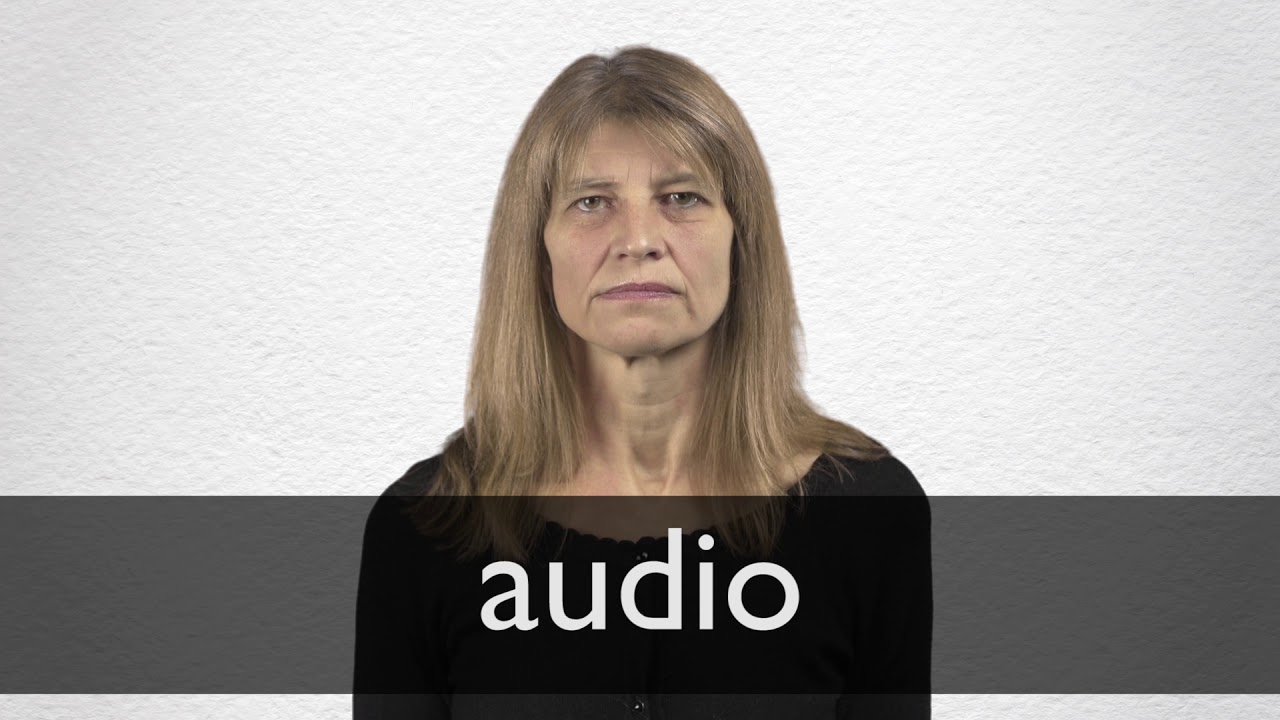 How to pronounce AUDIO in British English How to pronounce AUDIO in British English