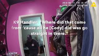 Chris Watts  Video Clip, Little Girl GIGGLES During K9 Search of Shanann s Closet w  Transcript 1