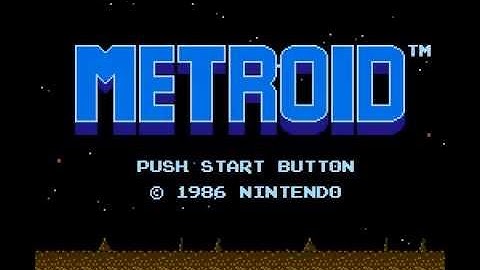 Metroid NES Intro