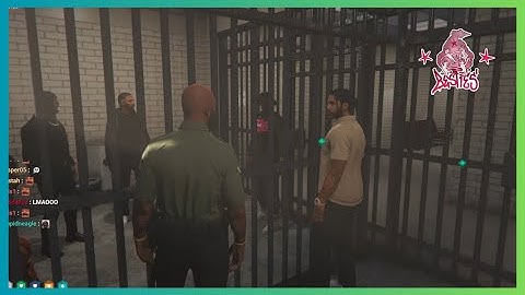 Besties have a generational argument in the cells after PD shootout | NoPixel 4.0 GTA RP