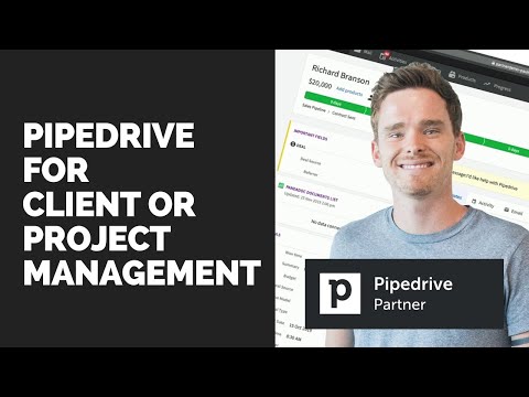 Pipedrive for client or project management (video #20)