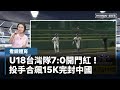 U18台灣隊比賽表現