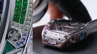 Richard Mille RM HJ 02 combines high jewellery and automatic tourbillon mechanics
