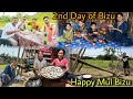 Happy mul bizu  2nd day of bizu  chakma traditional festival  festival of unity village life