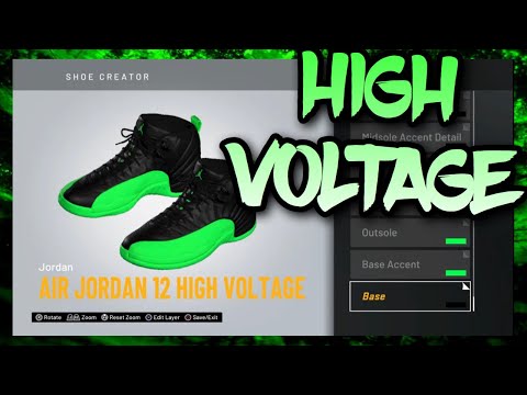 NBA 2K20 Shoe Creator - Air Jordan 12 