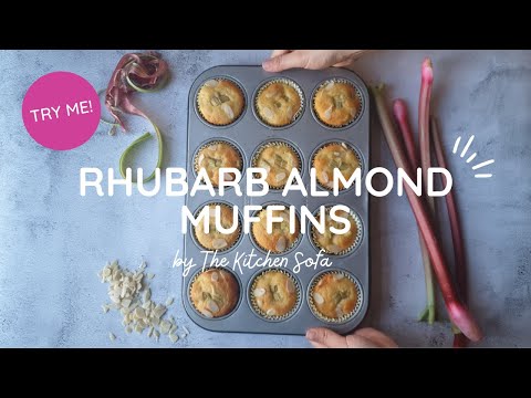 ვიდეო: Rhubarb და ნუშის Muffins