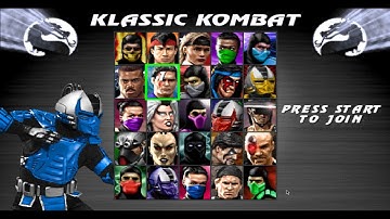Ultimate Mortal Kombat 3 Plus MKP CYBER SUB ZERO