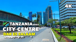 🇹🇿Tanzania: City Centre Dar es salaam - Walking Tour 4K