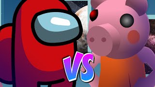Among us vs Piggy - Batalla de Rap Animada (2.5D)