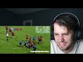 American reacts to CRAZY rugby knockouts