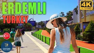 4K Turkey Walking Tour Erdemli - Mersin