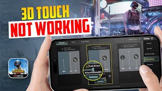 How to Fix 3d Touch Not Working on iPhone  for PUBG | Haptic Touch issues on Pubg