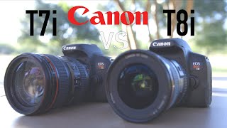 Canon T7i (800D) vs T8i (850D)