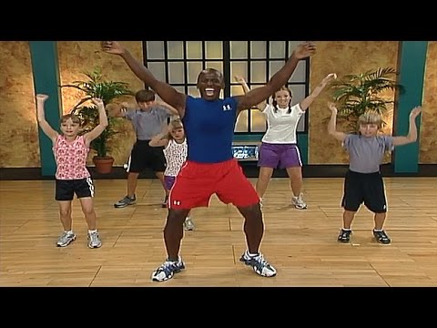 Fun Dance Exercises For Kids and Kids Fitness Workout on Video