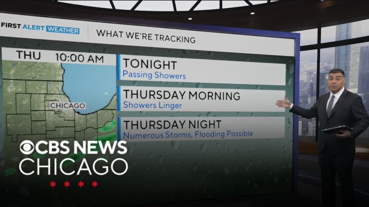Weather: Warm and breezy Wednesday night in Chicago - YouTube