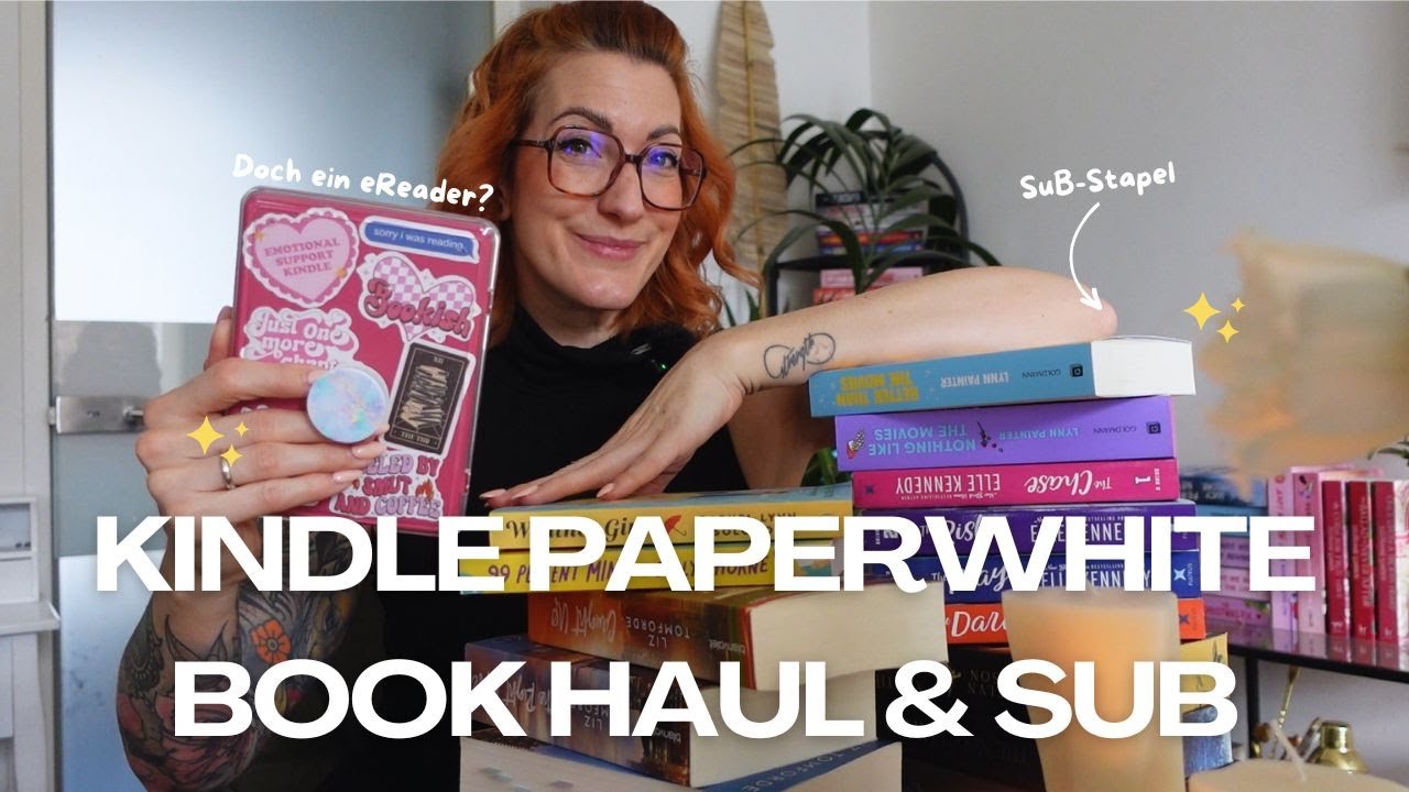 Mein neuer Kindle Paperwhite 🛒 + Februar 2025 Book Haul – Mein SuB wächst! 📚