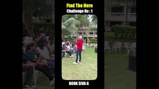 “Guess the Hero” Challenge 1 🎬😂🔥 🎤 Siva G – Team Building Trainer | Guess the Hero 🦸‍♀️