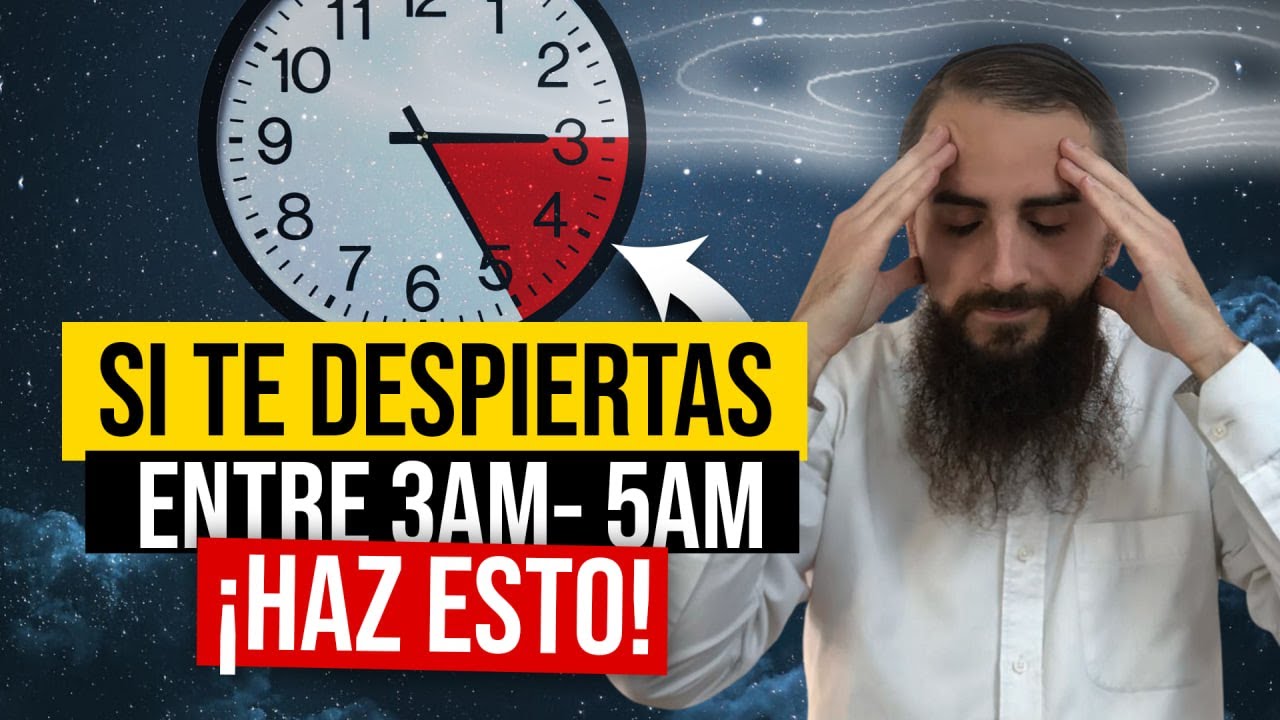 ¿Te Despiertas entre las 3 AM y las 5 AM? ESTO ES LO QUE Quiere Dios de ti