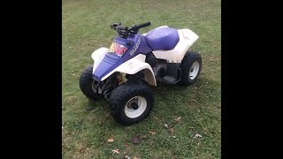 Suzuki Lt80 Quad Sport Start Up And Info