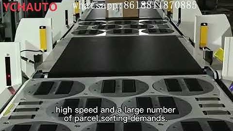 Sorting system for courier services