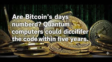 Zijn de dagen van Bitcoin geteld? Quantumcomputers zouden de code binnen vijf jaar kunnen ontcijf...