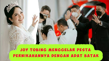 Joy Tobing Menggelar Pesta Pernikahanya Dengan Adat Batak