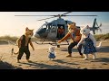 Most Emotional Cat Goodbye Ever 💔 Kitten Waving from Helicopter | Heartbreaking Story