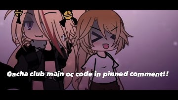 Main OC code pinned in the comments!!