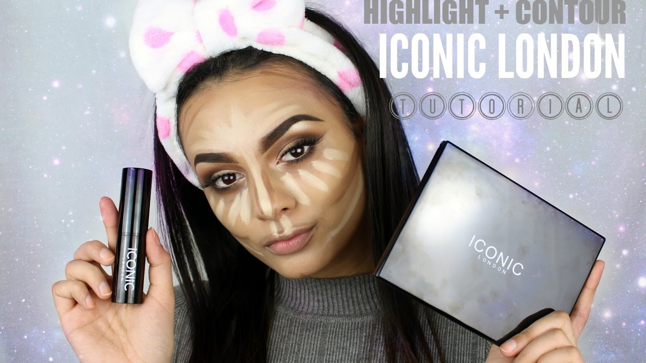 HIGHLIGHT CONTOUR TUTORIAL ICONIC LONDON JUST ROSH YouTube