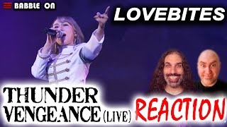 LOVEBITES - THUNDER VENGEANCE (Live) Reaction #asami #miyako #midori #haruna #miho #jmetal 🔥🔥🔥🤘😁🤘🔥🔥🔥