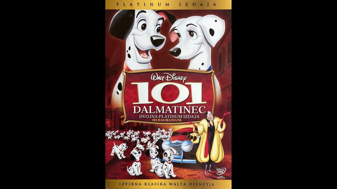 Opening 101 Dalmatians DVD 2008 Both Discs