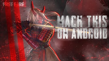 How to Make Free Fire Gaming Thumbnail on Android || PS touch tutorial| |thumbnail series part 2