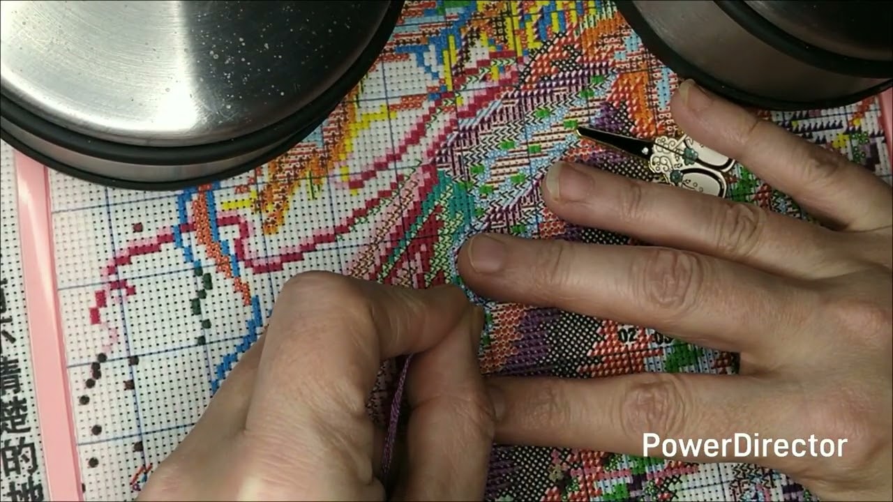 Je ressort une toile du tiroir #vipcrossstitch #estampé #joysunday 