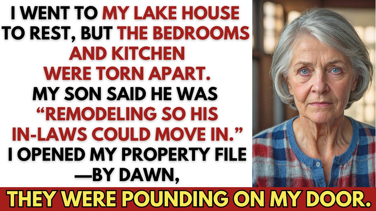 I Went to My Lake House to Relax, but the Bedrooms and Kitchen Were Under Construction…