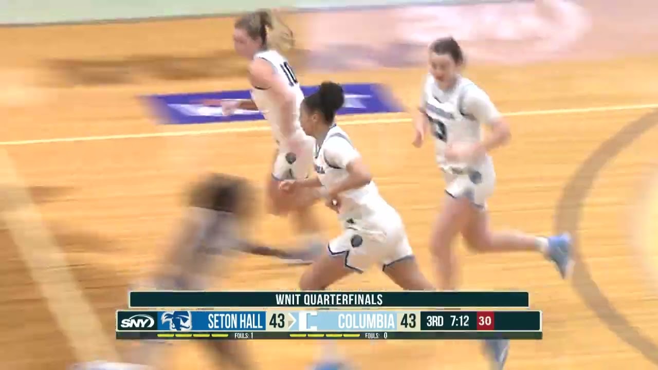 Highlights: WBK | Columbia 75, Seton Hall 78 (WNIT)