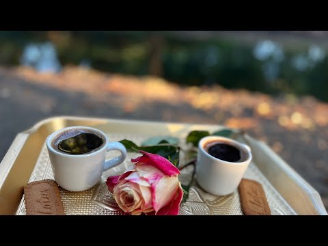 قهوة وفيروز قالولي البلابل صبحية