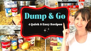 4 DUMP AND GO Slow Cooker Recipes ( QUICK AND EASY ) screenshot 1