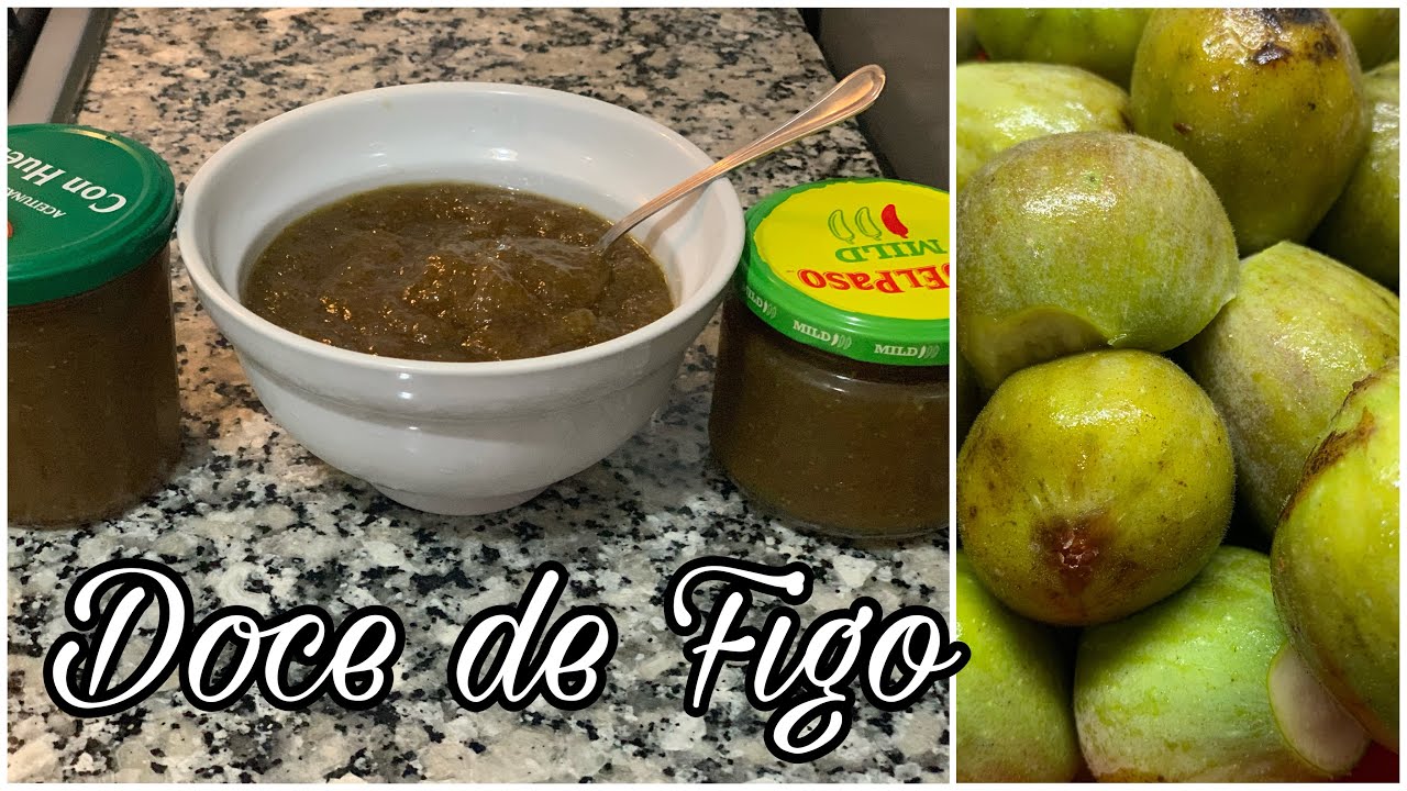 Receita de geleia de figo