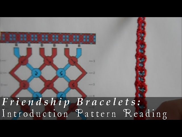 How to Read a Friendship Bracelet Pattern – Making Stuff Today