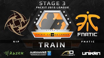 NiP vs Fnatic - Train (FACEIT League Stage 3 EU)