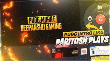 How To Make Gaming Intro #5 On Android/Ios Using KineMaster Plus Photoshop | By Deepanshu Designs