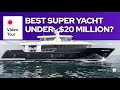 Best super yacht under 20 million  alpha alfresco 125