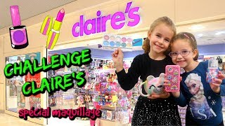 Challenge CLAIRE'S pour l'anniversaire de ma cousine OCÉANE